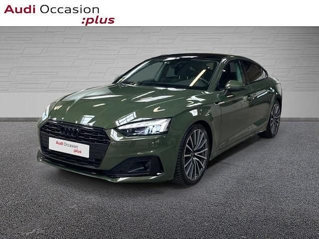 Vert district métallisé Utilisé 2021 Audi A5 Advanced Coupé | 33 795 € (Bon prix) - Image 1/4