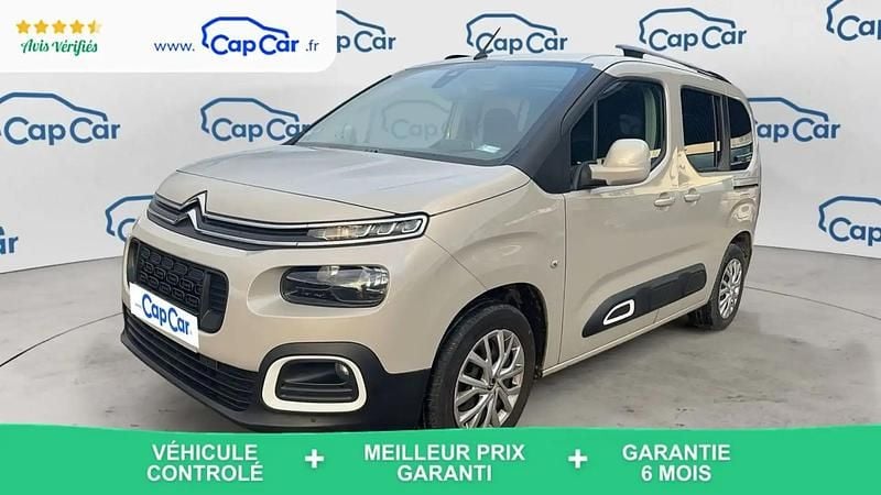 Beige Occasion 2020 Citroën Berlingo PureTech Monospace | 17 990 € (Super prix) - Image 1/4