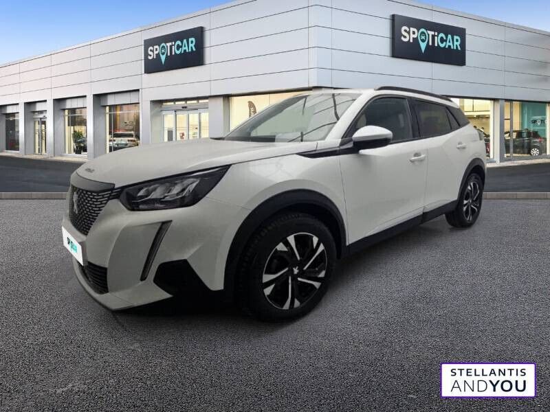 Blanc Utilisé 2020 Peugeot 2008 Allure SUV | 13 990 € (Prix juste) - Image 1/4