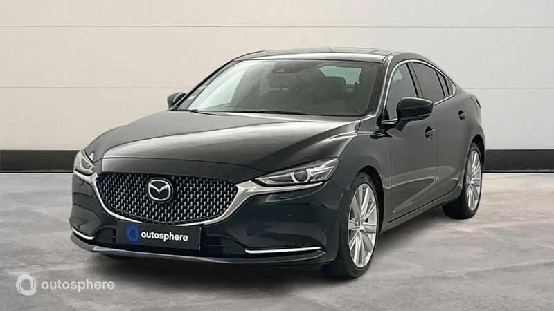 Noir Utilisé 2021 Mazda 6 Takumi-Line Berline | 26 999 € (Prix juste) - Image 1/4