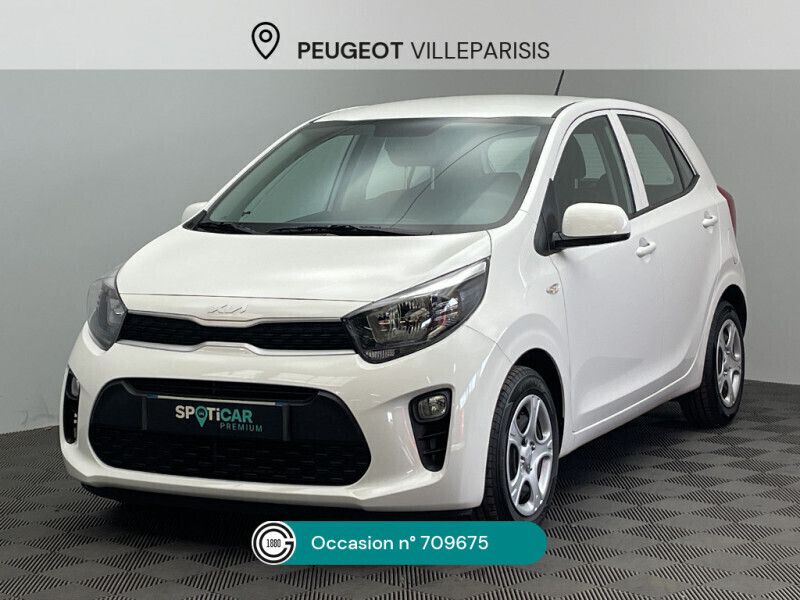 Blanc Utilisé 2024 Kia Picanto Motion Citadine | 11 990 € (Prix juste) - Image 1/4