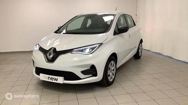 Blanc Utilisé 2020 Renault Zoe Life Citadine | 10 499 € (Bon prix) - Image 1/4
