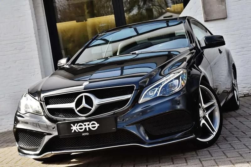 Noir Utilisé 2014 Mercedes E220 AMG Coupé | 17 950 € (Prix juste) - Image 1/4