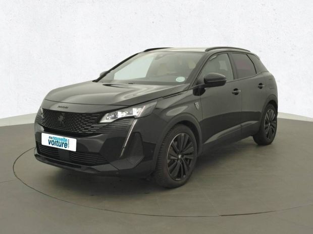 Noir Utilisé 2021 Peugeot 3008 GT | 26 790 € (Prix juste) - Image 1/4