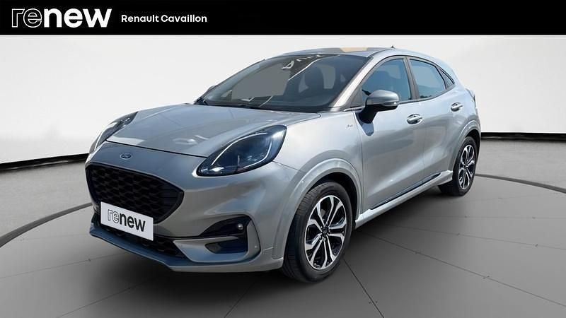 Gris Utilisé 2021 Ford Puma ST-Line SUV | 16 990 € (Prix juste) - Image 1/4