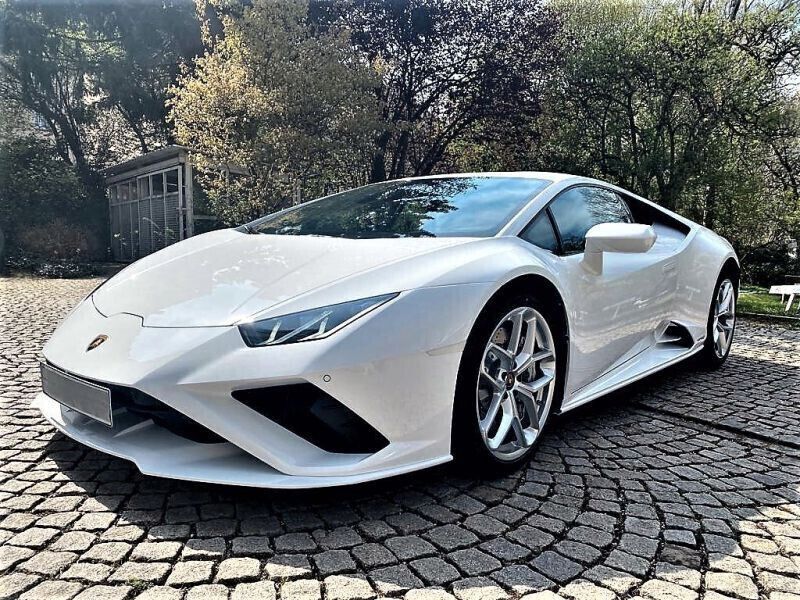 Blanc Utilisé 2022 Lamborghini Huracán Cabriolet | 331 900 € (Bon prix) - Image 1/4