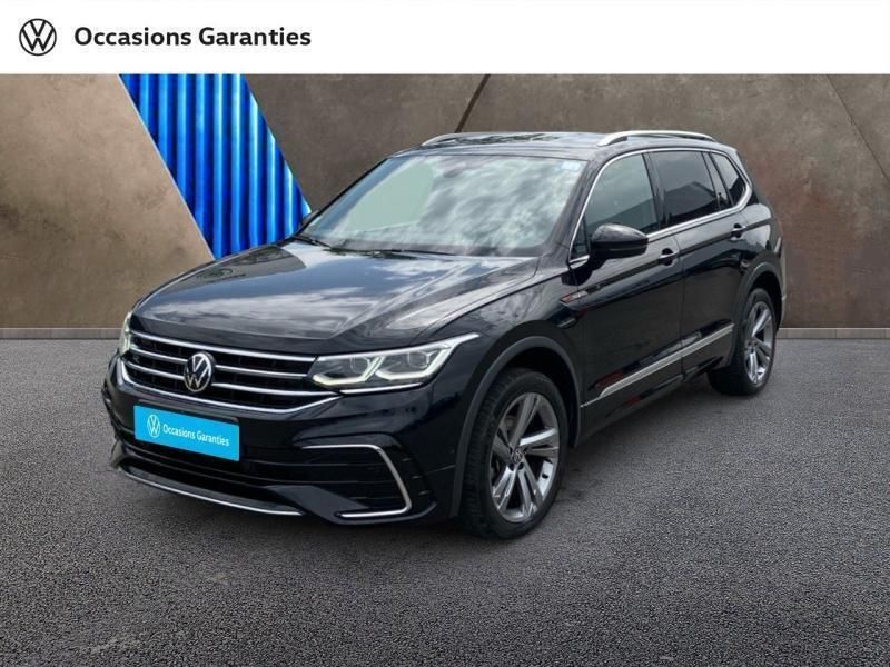 Noir Utilisé 2022 VW Tiguan Allspace R-line SUV | 37 990 € (Prix juste) - Image 1/3
