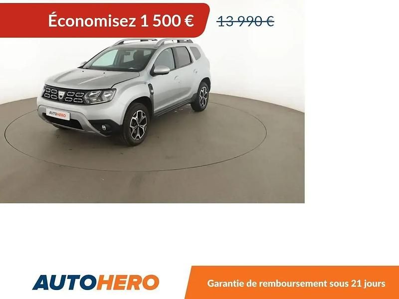 Gris Occasion 2021 Dacia Duster Prestige SUV | 12 490 € (Super prix) - Image 1/2