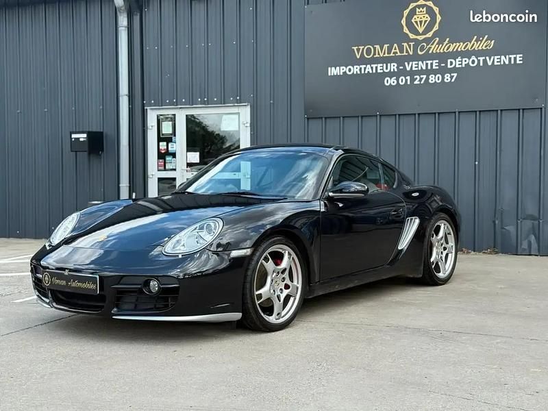 Noir Occasion 2007 Porsche Cayman Coupé | 36 490 € (Prix juste) - Image 1/4