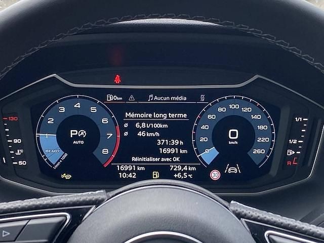 Occasion Audi A1 Sportback S-line plus 116 ch (85 kW) 2025 Gris flèche nacré noir mythe métallisé Citadine