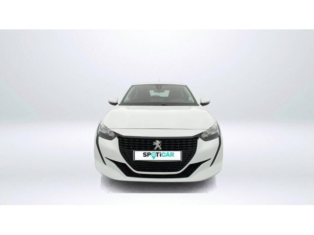 Blanc Utilisé 2021 Peugeot 208 Business-Line Citadine | 9 990 € - Image 1/4