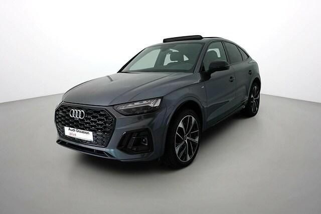 Gris daytona nacré Utilisé 2023 Audi Q5 Sportback S-Line SUV | 57 990 € (Prix cher) - Image 1/4