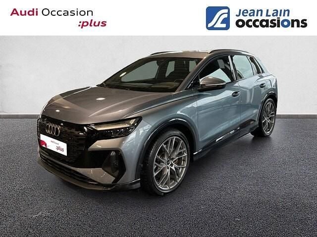 Bleu geyser métallisé Utilisé 2023 Audi Q4 e-tron S-Line SUV | 40 490 € (Super prix) - Image 1/4