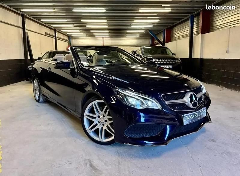 Bleu Utilisé 2014 Mercedes E350 AMG Cabriolet | 23 990 € - Image 1/4
