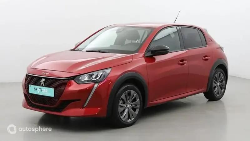 Rouge elixir (v) Utilisé 2022 Peugeot e-208 Style Citadine | 14 999 € (Super prix) - Image 1/4