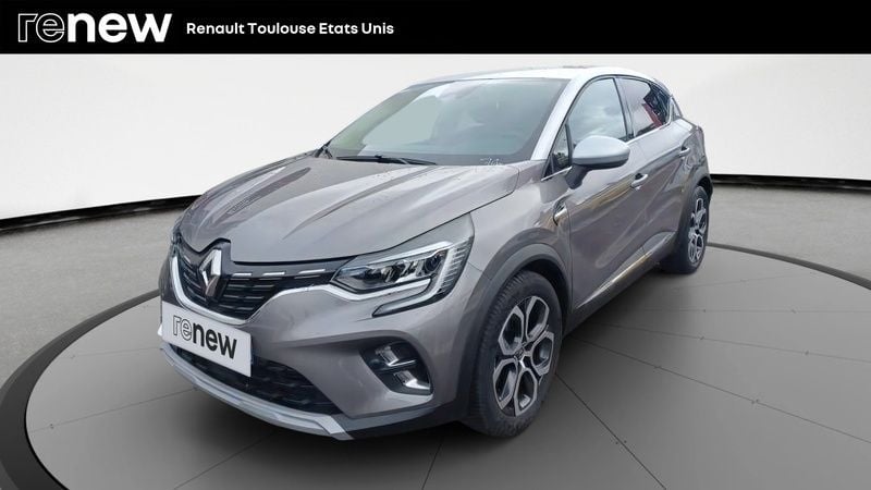 Gris Utilisé 2021 Renault Captur Intens SUV | 16 990 € (Prix juste) - Image 1/4