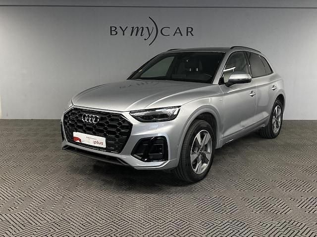 Argent fleuret métallisé Utilisé 2021 Audi Q5 S-Line SUV | 39 065 € (Prix juste) - Image 1/4