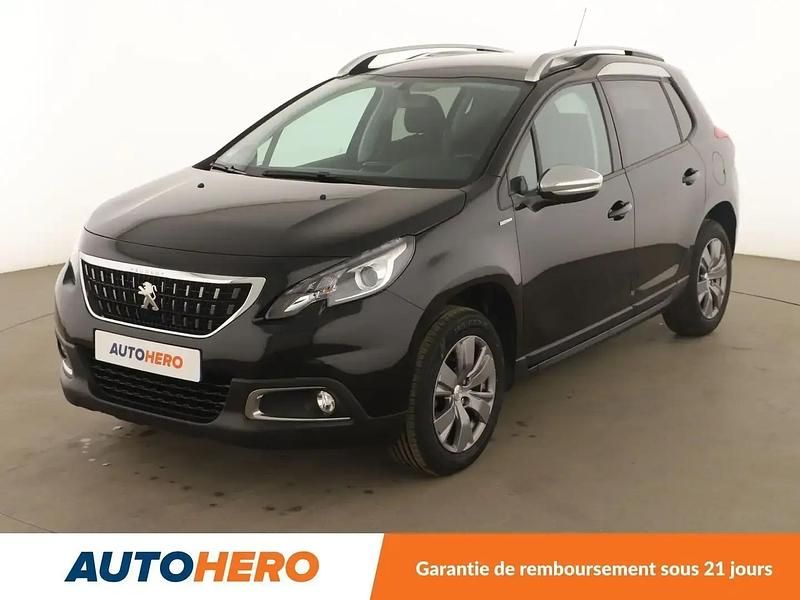 Noir Utilisé 2018 Peugeot 2008 Style SUV | 8 990 € (Super prix) - Image 1/2