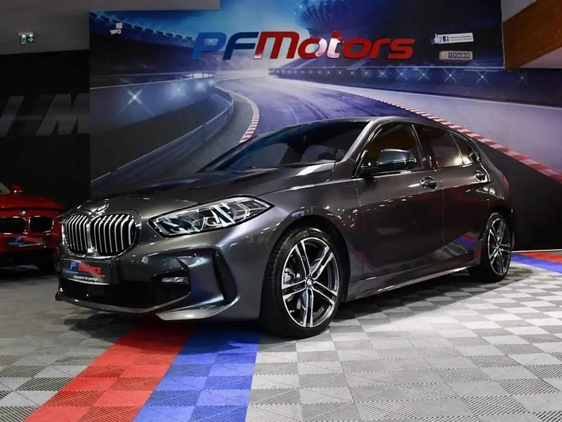 Gris Occasion 2020 BMW 118 M Sport Citadine | 25 990 € (Prix assez cher) - Image 1/4