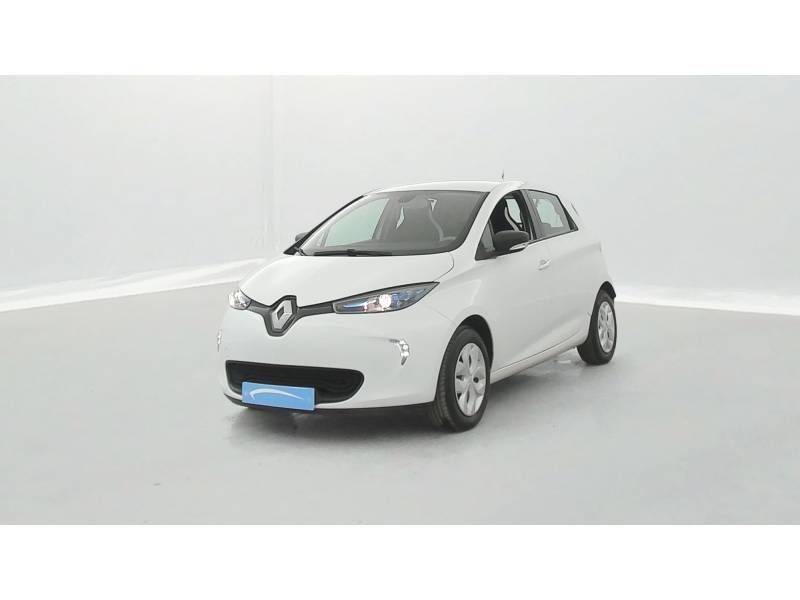Blanc Utilisé 2018 Renault Zoe Life Citadine | 7 490 € (Bon prix) - Image 1/4