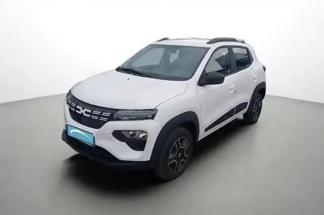 Blanc polar white Occasion 2023 Dacia Spring Citadine | 10 300 € - Image 1/4