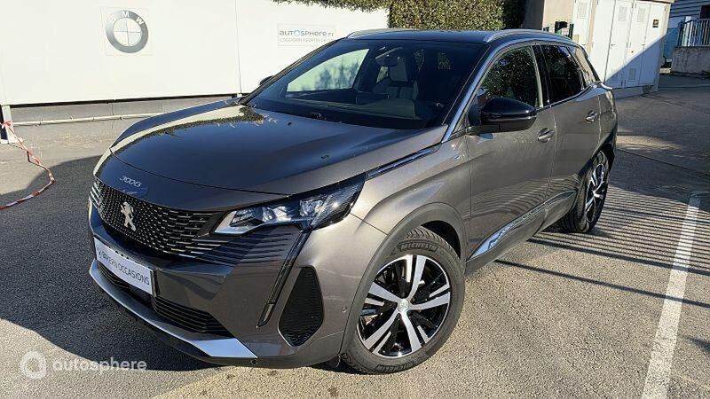 Noir Utilisé 2020 Peugeot 3008 GT-line SUV | 21 499 € (Prix juste) - Image 1/4