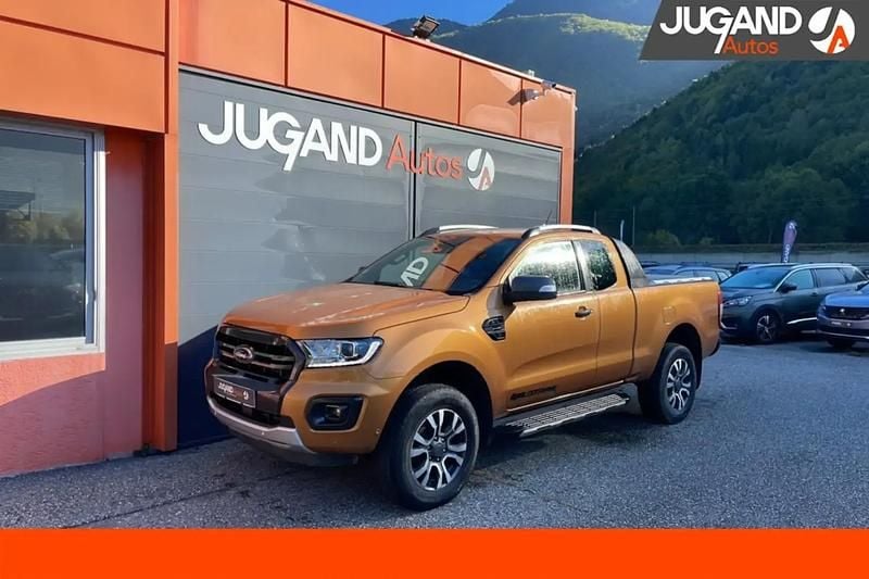 Orange Utilisé 2023 Ford Ranger Wildtrack Pick-up | 39 980 € (Prix juste) - Image 1/4