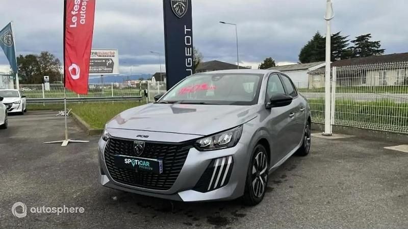 Gris Utilisé 2024 Peugeot 208 Active Citadine | 16 999 € (Prix cher) - Image 1/4