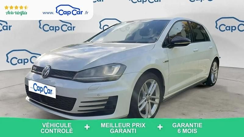 Blanc Utilisé 2016 VW Golf VII GTD Berline | 21 990 € (Prix juste) - Image 1/4