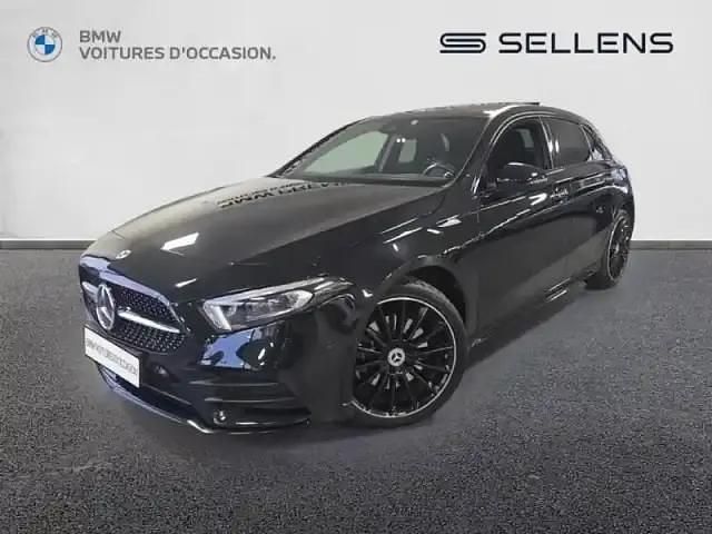 Noir Occasion 2021 Mercedes A250 AMG line Berline | 26 880 € (Bon prix) - Image 1/4