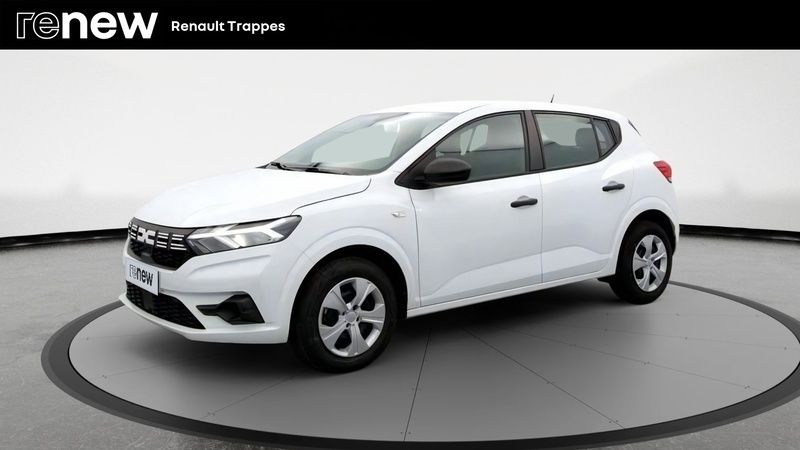 Blanc Utilisé 2023 Dacia Sandero Essentiel Citadine | 12 790 € (Bon prix) - Image 1/4