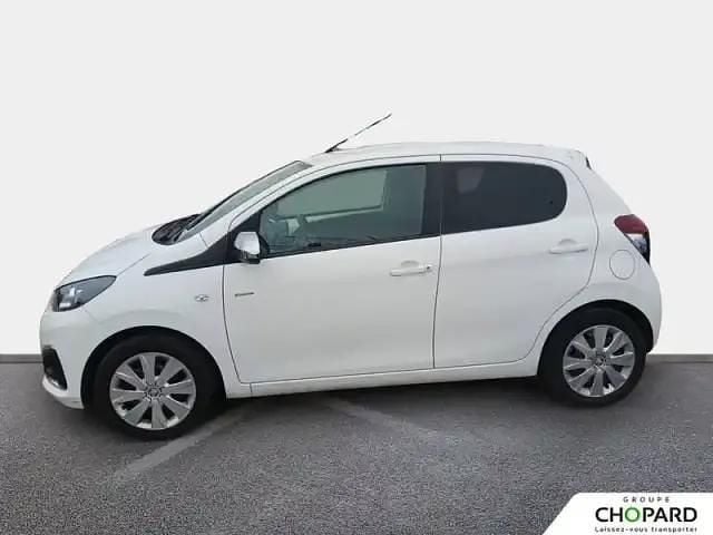 Blanc Occasion 2021 Peugeot 108 S Berline | 11 290 € (Prix juste) - Image 1/4