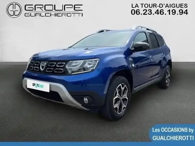 Bleu Occasion 2021 Dacia Duster Prestige SUV | 19 990 € (Prix juste) - Image 1/4