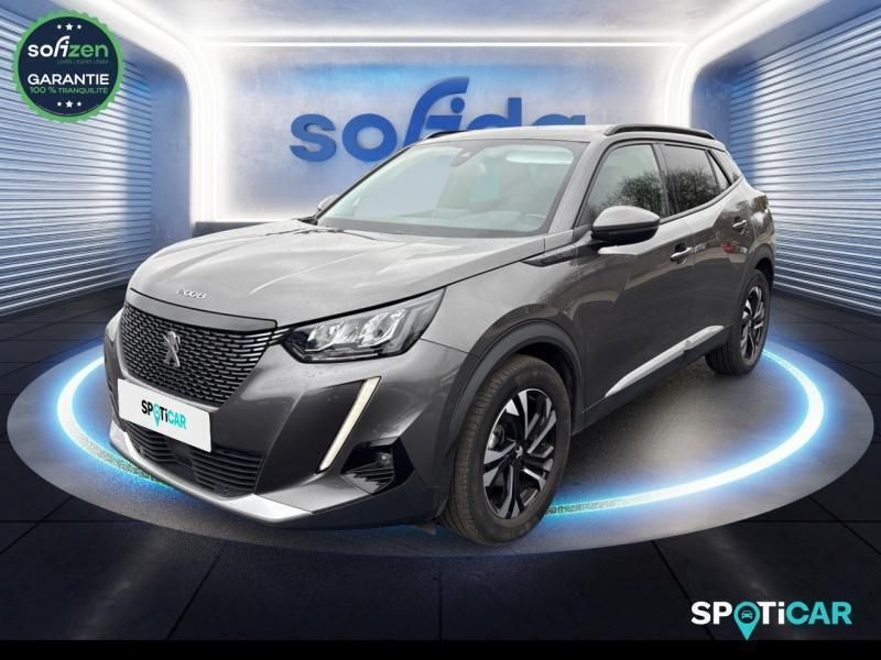 Gris Utilisé 2021 Peugeot 2008 Allure SUV | 17 690 € (Prix juste) - Image 1/3