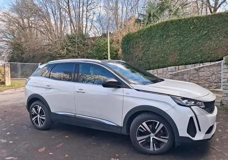 Blanc Occasion 2022 Peugeot 3008 GT-line SUV | 17 650 € (Super prix) - Image 1/2