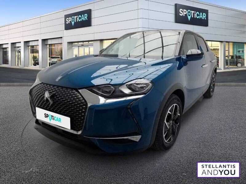 Bleu Utilisé 2022 DS Automobiles DS3 Crossback Bastille SUV | 16 490 € (Prix juste) - Image 1/4