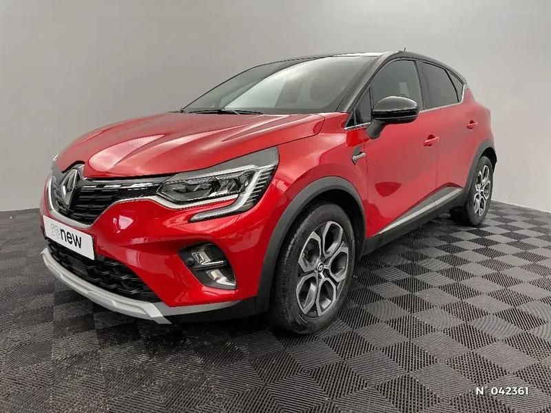 Rouge Utilisé 2022 Renault Captur Techno SUV | 21 490 € (Prix juste) - Image 1/4