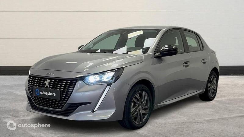 Gris Utilisé 2022 Peugeot 208 Active Citadine | 11 799 € (Prix juste) - Image 1/4