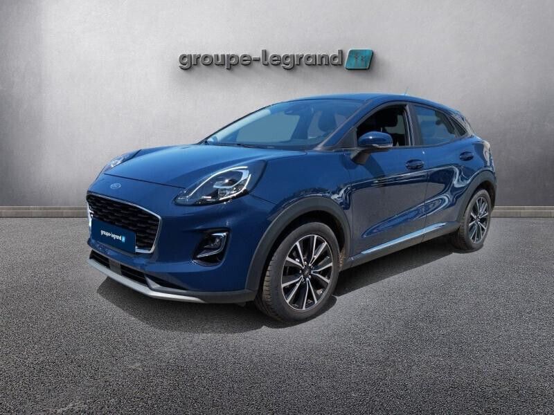 Bleu Utilisé 2022 Ford Puma Titanium Coupé | 16 900 € (Prix assez cher) - Image 1/4