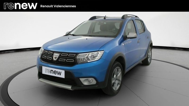 Bleu Utilisé 2020 Dacia Sandero Stepway Citadine | 12 999 € (Prix juste) - Image 1/4