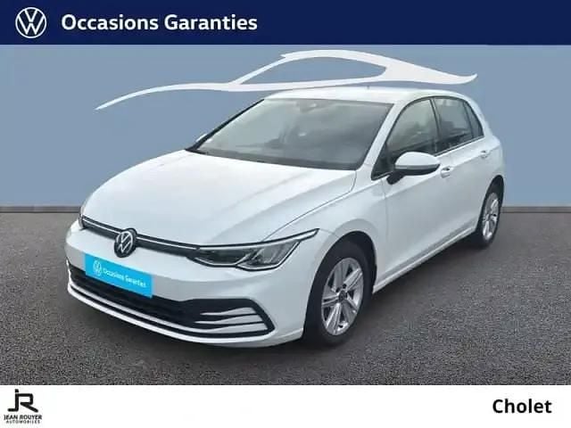 Blanc Occasion 2022 VW Golf VIII Berline | 23 490 € (Super prix) - Image 1/4