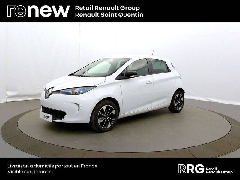Occasion Renault Zoe Intens 80 kW (110 ch) 2019 Blanc Citadine