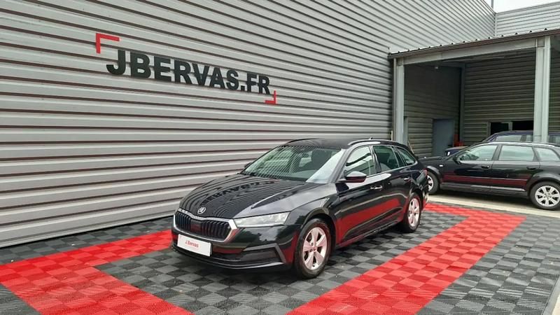 Noir Utilisé 2021 Skoda Octavia Business Line Break | 17 990 € (Bon prix) - Image 1/4
