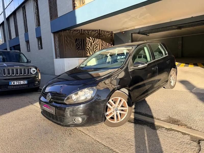 Noir Occasion 2010 VW Golf VI Trendline Berline | 5 990 € (Prix juste) - Image 1/4