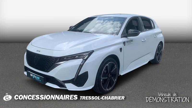 Blanc Utilisé 2024 Peugeot e-308 Citadine | 38 990 € - Image 1/3