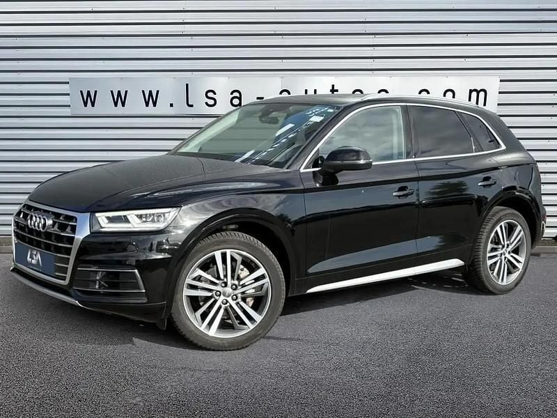 Noir Utilisé 2018 Audi Q5 Design SUV | 36 980 € (Prix juste) - Image 1/4