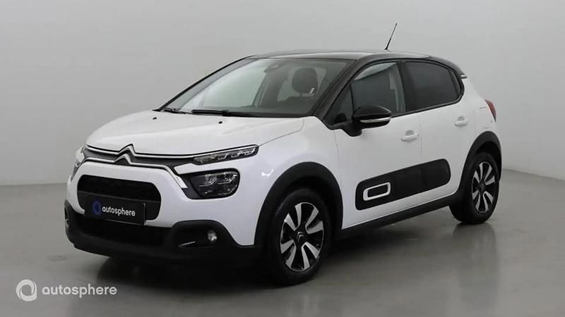 Blanc Utilisé 2023 Citroën C3 PureTech Citadine | 12 499 € (Bon prix) - Image 1/4