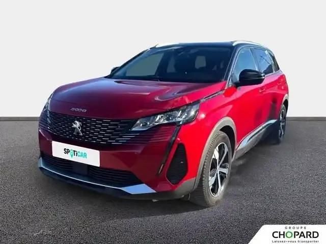 Rouge Utilisé 2022 Peugeot 5008 S | 24 490 € (Prix juste) - Image 1/4