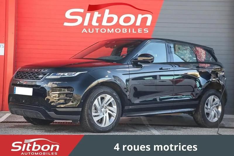 Noir Occasion 2021 Land Rover Range Rover evoque R-Dynamic SUV | 34 970 € (Bon prix) - Image 1/4