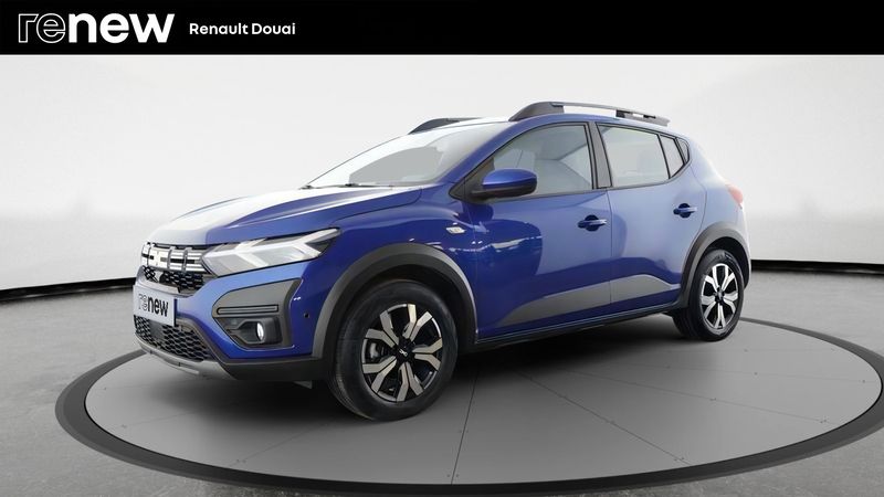 Bleu Utilisé 2024 Dacia Sandero Expression Citadine | 16 999 € (Prix juste) - Image 1/4
